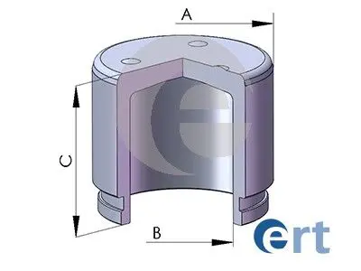 Handler.Part Piston, brake caliper ERT 150273C 1