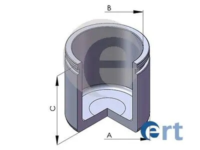 Handler.Part Piston, brake caliper ERT 150287C 1