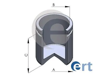 Handler.Part Piston, brake caliper ERT 150779C 1