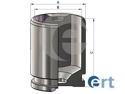 Handler.Part Piston, brake caliper ERT 151175C 1