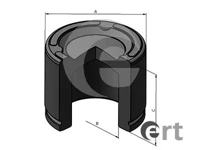 Handler.Part Piston, brake caliper ERT 151606C 1