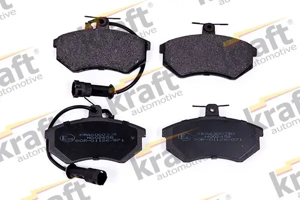 Handler.Part Brake pad set, disc brake KRAFT AUTOMOTIVE 6000330 1