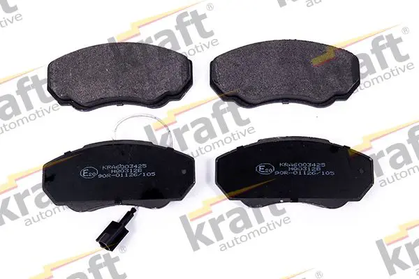 Handler.Part Brake pad set, disc brake KRAFT AUTOMOTIVE 6003425 1