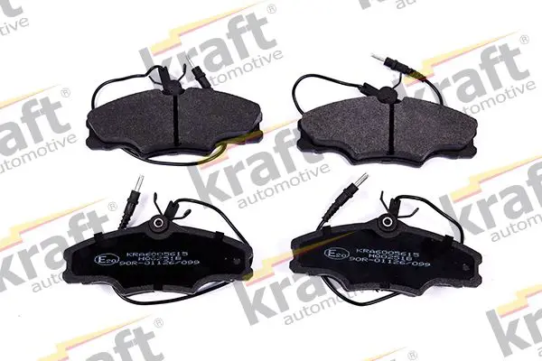 Handler.Part Brake pad set, disc brake KRAFT AUTOMOTIVE 6005615 1