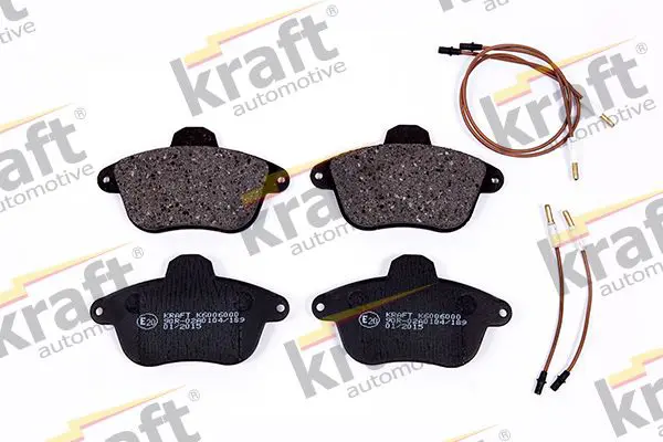 Handler.Part Brake pad set, disc brake KRAFT AUTOMOTIVE 6006000 1