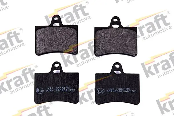 Handler.Part Brake pad set, disc brake KRAFT AUTOMOTIVE 6006135 1