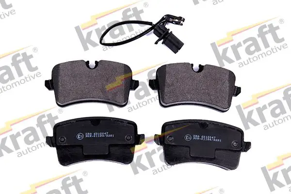 Handler.Part Brake pad set, disc brake KRAFT AUTOMOTIVE 6010047 1