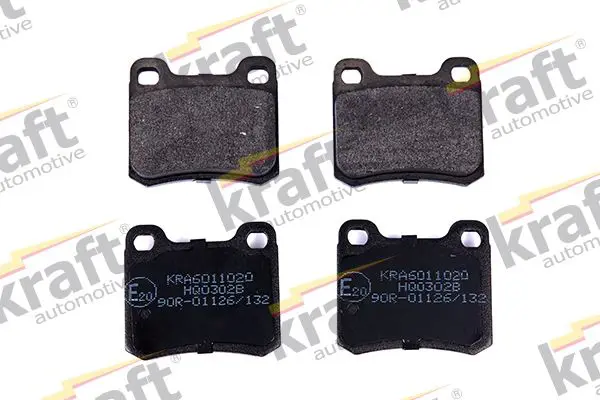 Handler.Part Brake pad set, disc brake KRAFT AUTOMOTIVE 6011020 1