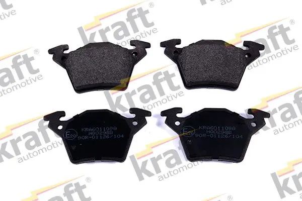 Handler.Part Brake pad set, disc brake KRAFT AUTOMOTIVE 6011098 1