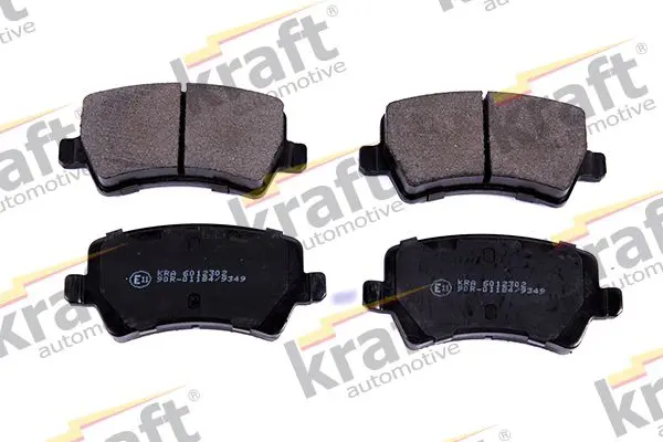 Handler.Part Brake pad set, disc brake KRAFT AUTOMOTIVE 6012302 1