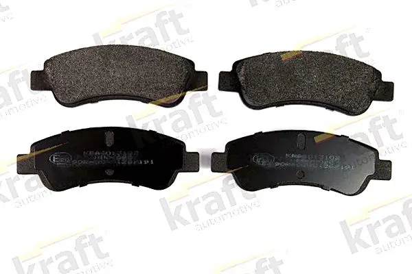 Handler.Part Brake pad set, disc brake KRAFT AUTOMOTIVE 6013102 1