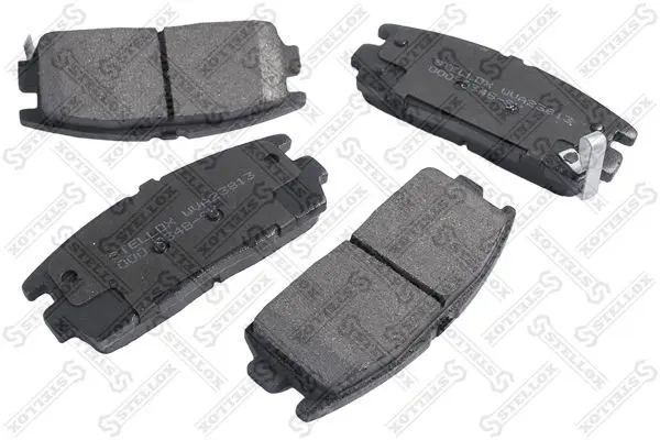 Handler.Part Brake pad set, disc brake Stellox 000034BSX 1