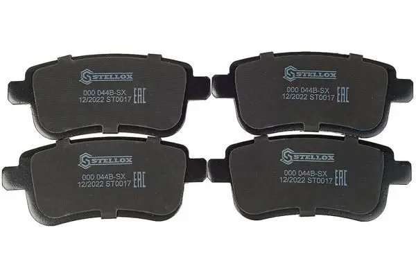 Handler.Part Brake pad set, disc brake Stellox 000044BSX 1