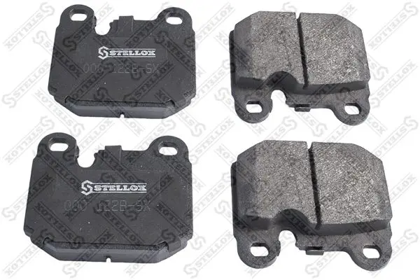 Handler.Part Brake pad set, disc brake Stellox 000122BSX 1