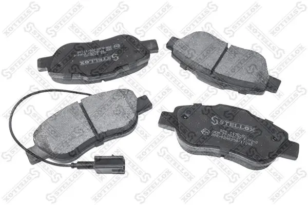 Handler.Part Brake pad set, disc brake Stellox 000243BSX 1