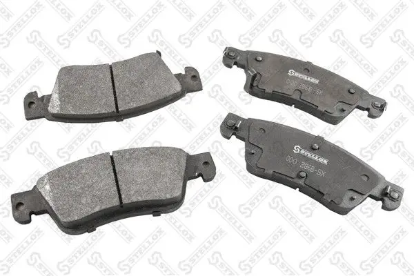 Handler.Part Brake pad set, disc brake Stellox 000286BSX 1