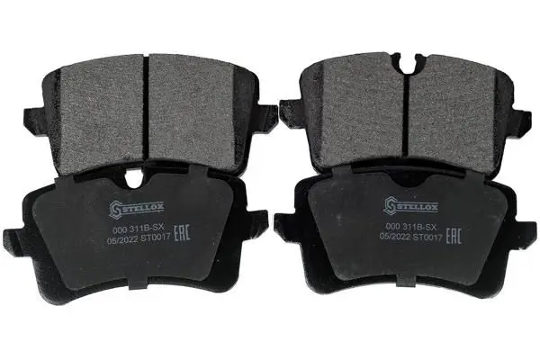 Handler.Part Brake pad set, disc brake Stellox 000311BSX 1