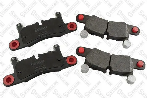 Handler.Part Brake pad set, disc brake Stellox 000332BSX 1