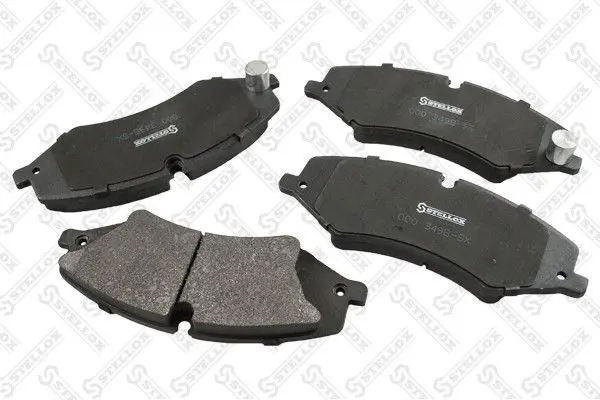 Handler.Part Brake pad set, disc brake Stellox 000349BSX 1