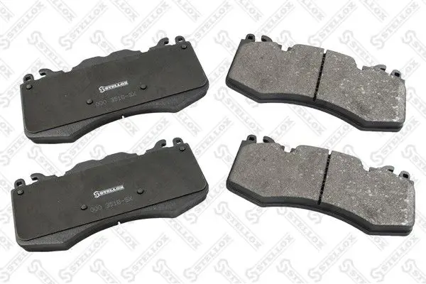 Handler.Part Brake pad set, disc brake Stellox 000351BSX 1