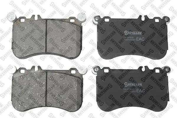 Handler.Part Brake pad set, disc brake Stellox 000391BSX 1