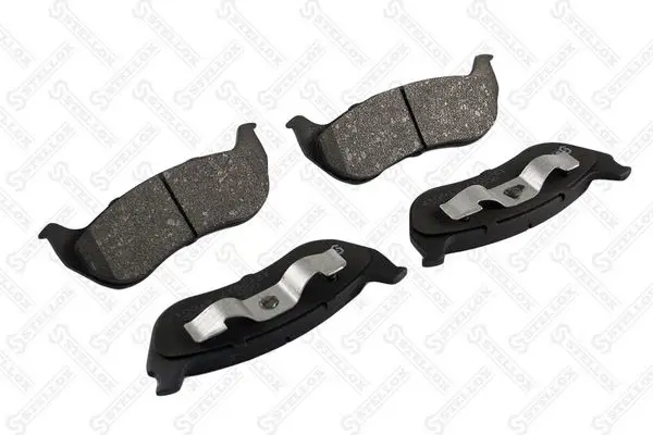 Handler.Part Brake pad set, disc brake Stellox 000555BSX 1