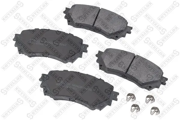 Handler.Part Brake pad set, disc brake Stellox 000656BSX 1