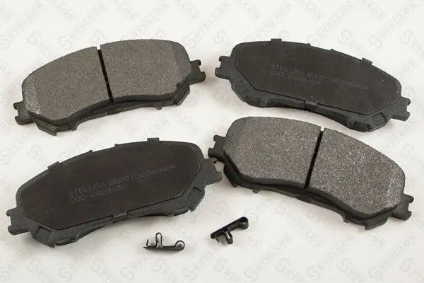 Handler.Part Brake pad set, disc brake Stellox 000662BSX 1