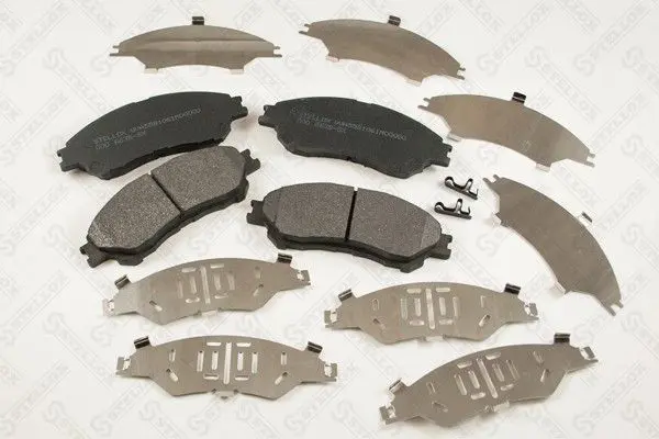 Handler.Part Brake pad set, disc brake Stellox 000663BSX 1