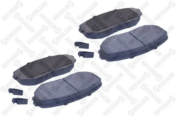 Handler.Part Brake pad set, disc brake Stellox 000066BSX 1