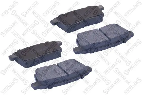 Handler.Part Brake pad set, disc brake Stellox 000067BSX 1