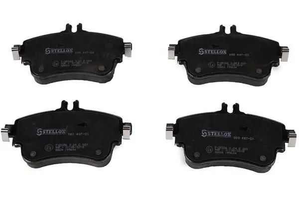 Handler.Part Brake pad set, disc brake Stellox 000407SX 1