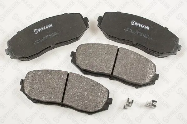 Handler.Part Brake pad set, disc brake Stellox 001097BSX 1