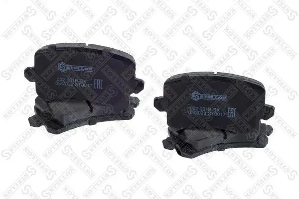 Handler.Part Brake pad set, disc brake Stellox 002001BSX 1