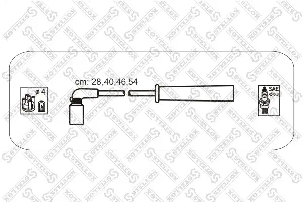 Handler.Part Ignition cable kit Stellox 1030044SX 1