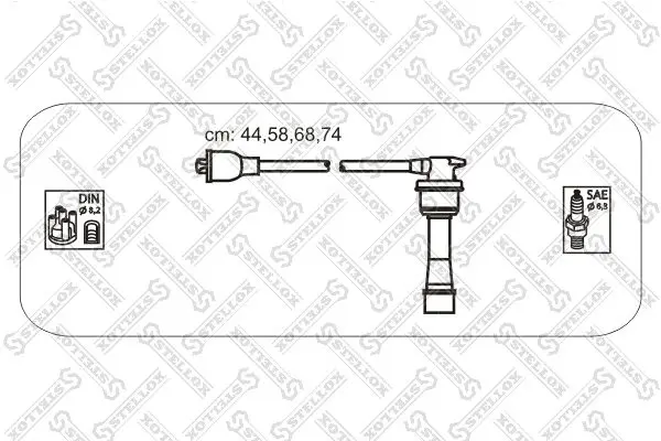 Handler.Part Ignition cable kit Stellox 1038399SX 1