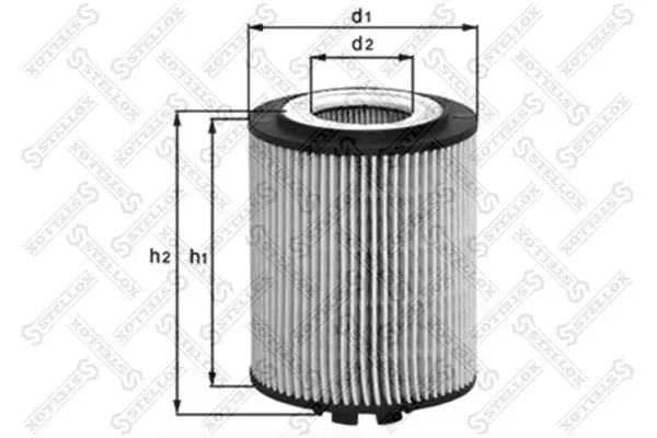 Handler.Part Oil filter Stellox 2050384SX 1