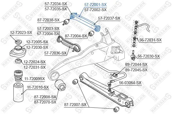 Handler.Part Track control arm Stellox 5772001SX 2