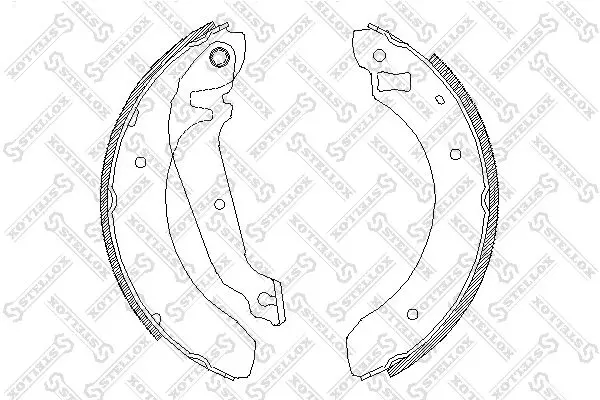 Handler.Part Brake shoe set Stellox 073100SX 1