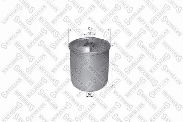 Handler.Part Oil filter Stellox 8100005SX 1