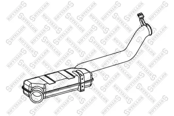 Handler.Part Exhaust pipe Stellox 8203744SX 1