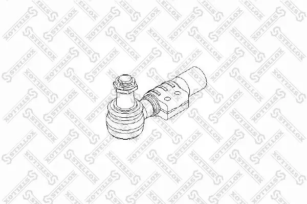 Handler.Part Tie rod end Stellox 8434051SX 1