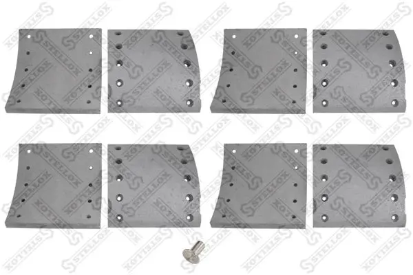 Handler.Part Brake lining kit, drum brake Stellox 8500958SX 1