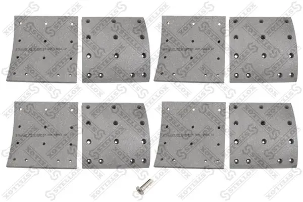 Handler.Part Brake lining kit, drum brake Stellox 8501098SX 1