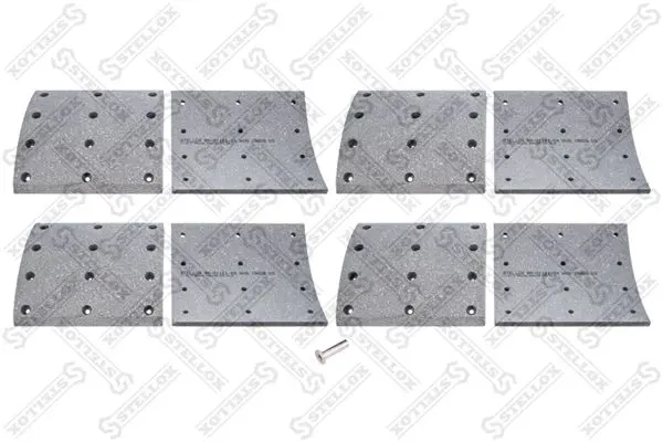 Handler.Part Brake lining kit, drum brake Stellox 8501101SX 1