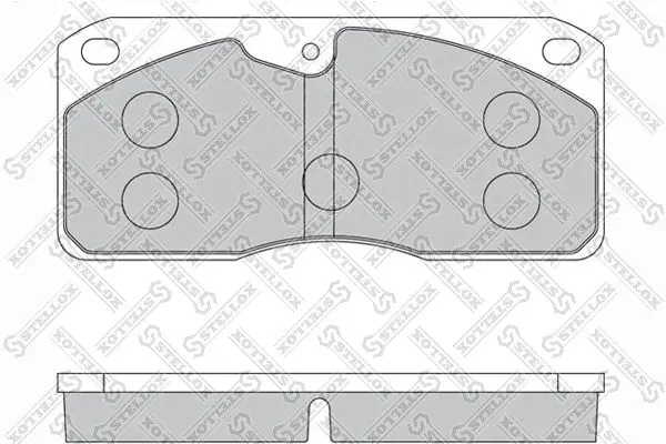 Handler.Part Brake pad set, disc brake Stellox 8501407SX 1