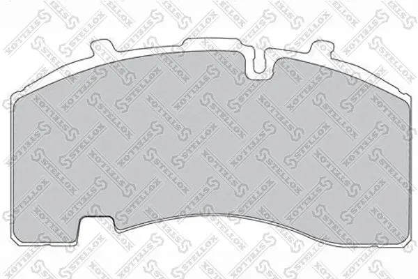 Handler.Part Brake pad set, disc brake Stellox 8501430SX 1