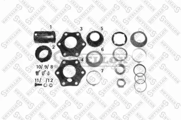 Handler.Part Repair kit, brake camshaft Stellox 8507010SX 1