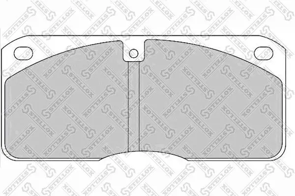 Handler.Part Brake pad set, disc brake Stellox 8511407SX 1