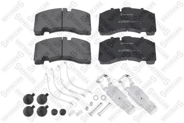 Handler.Part Brake pad set, disc brake Stellox 8511444SX 1